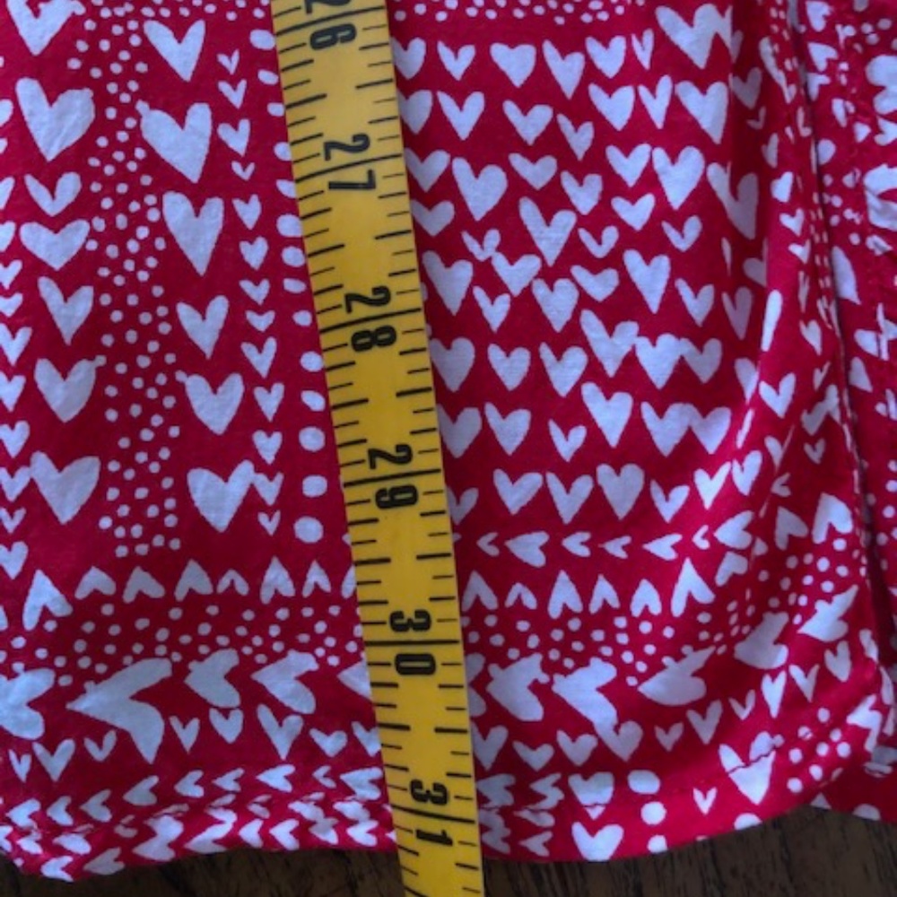 Victoria's Secret “Hearts for My Sweet Heart” Red & White Short Kimono Robe O/S - Picture 14 of 16